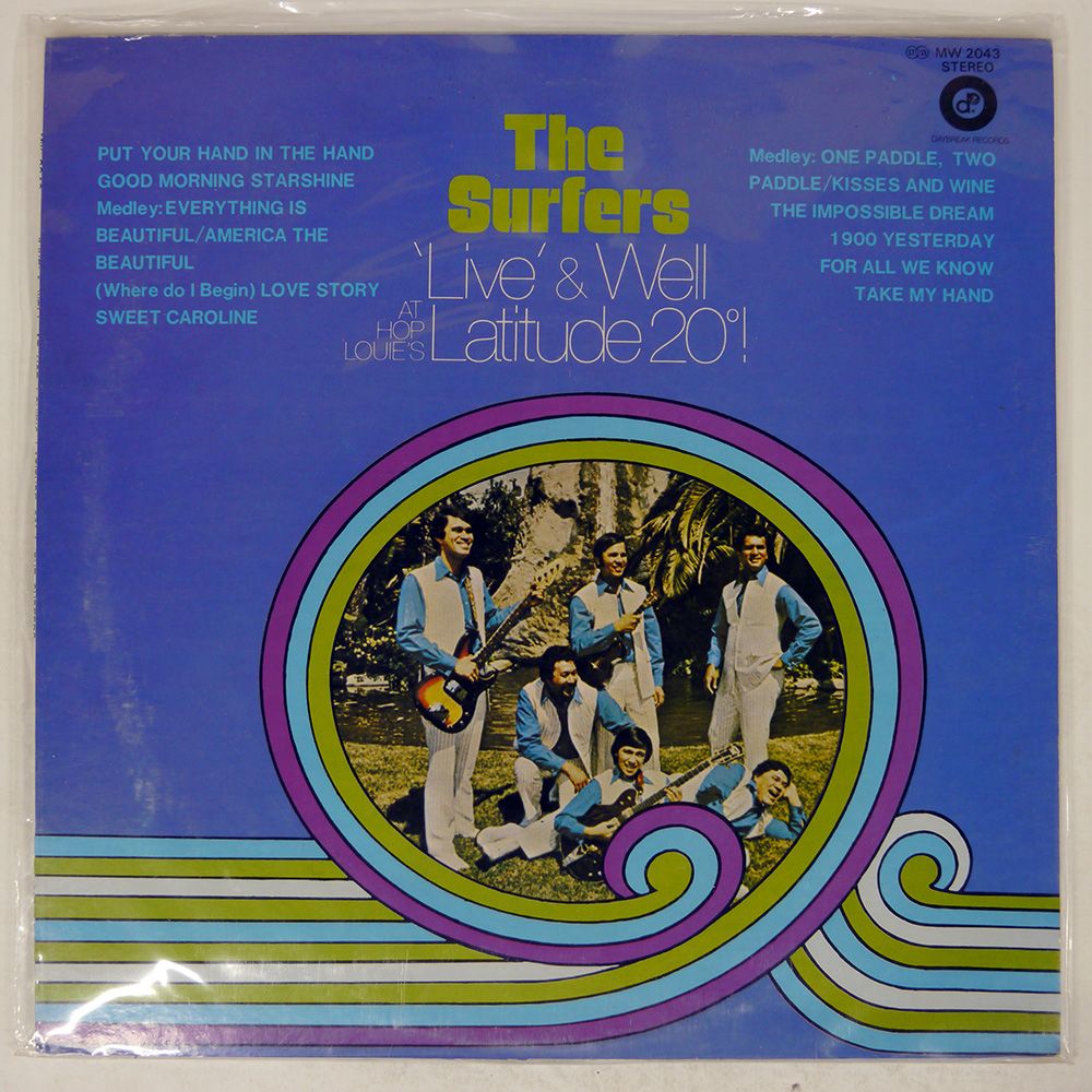国内盤 SURFERS/LIVE' AND WELL AT HOP LOUIE'S LATITUDE 20