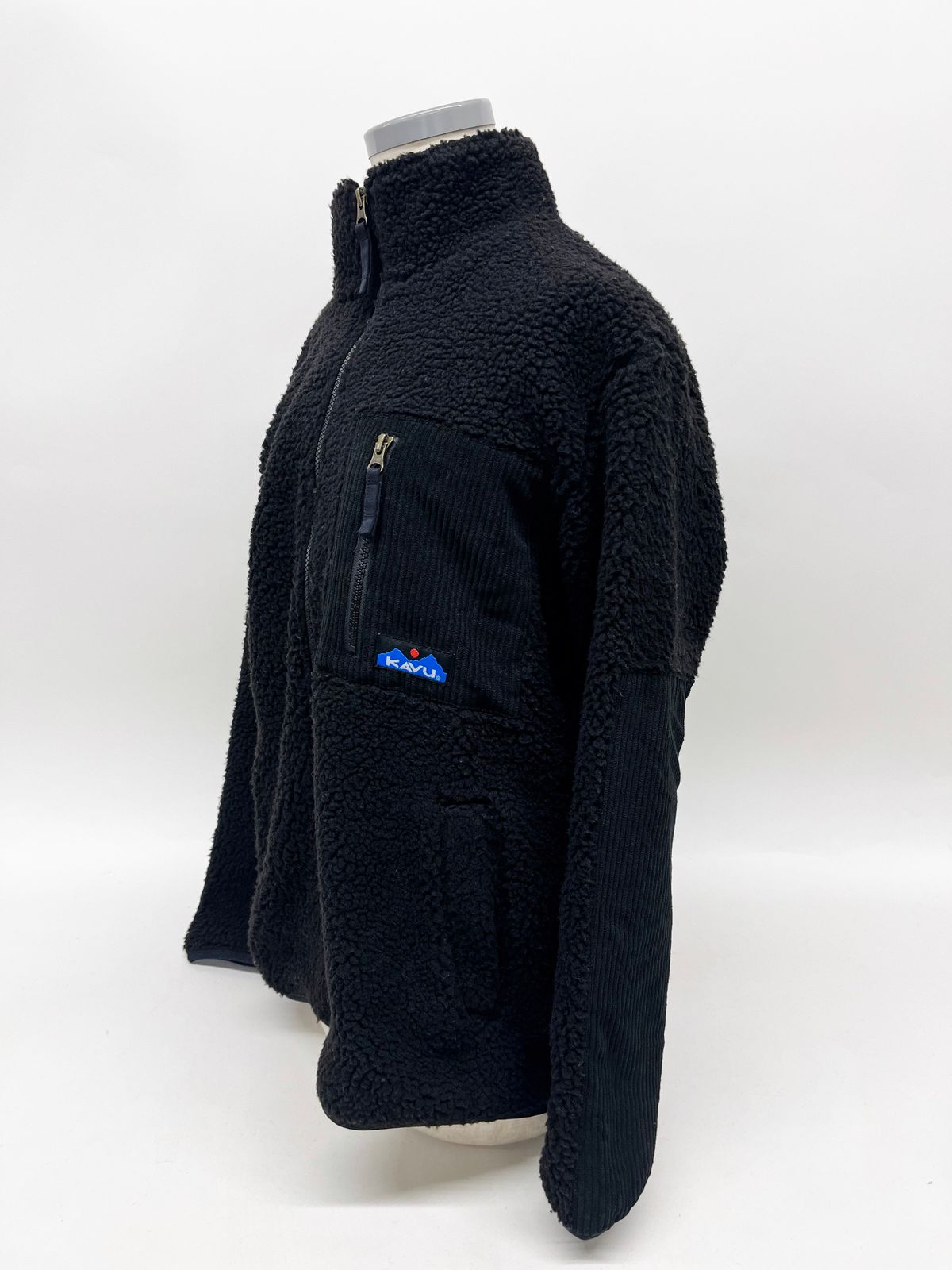 KAVU PEARSOLL ブラック M 2154-20-2 フリースジャケット レディース カブー パーソル ウィメンズ 展示 R2509-195