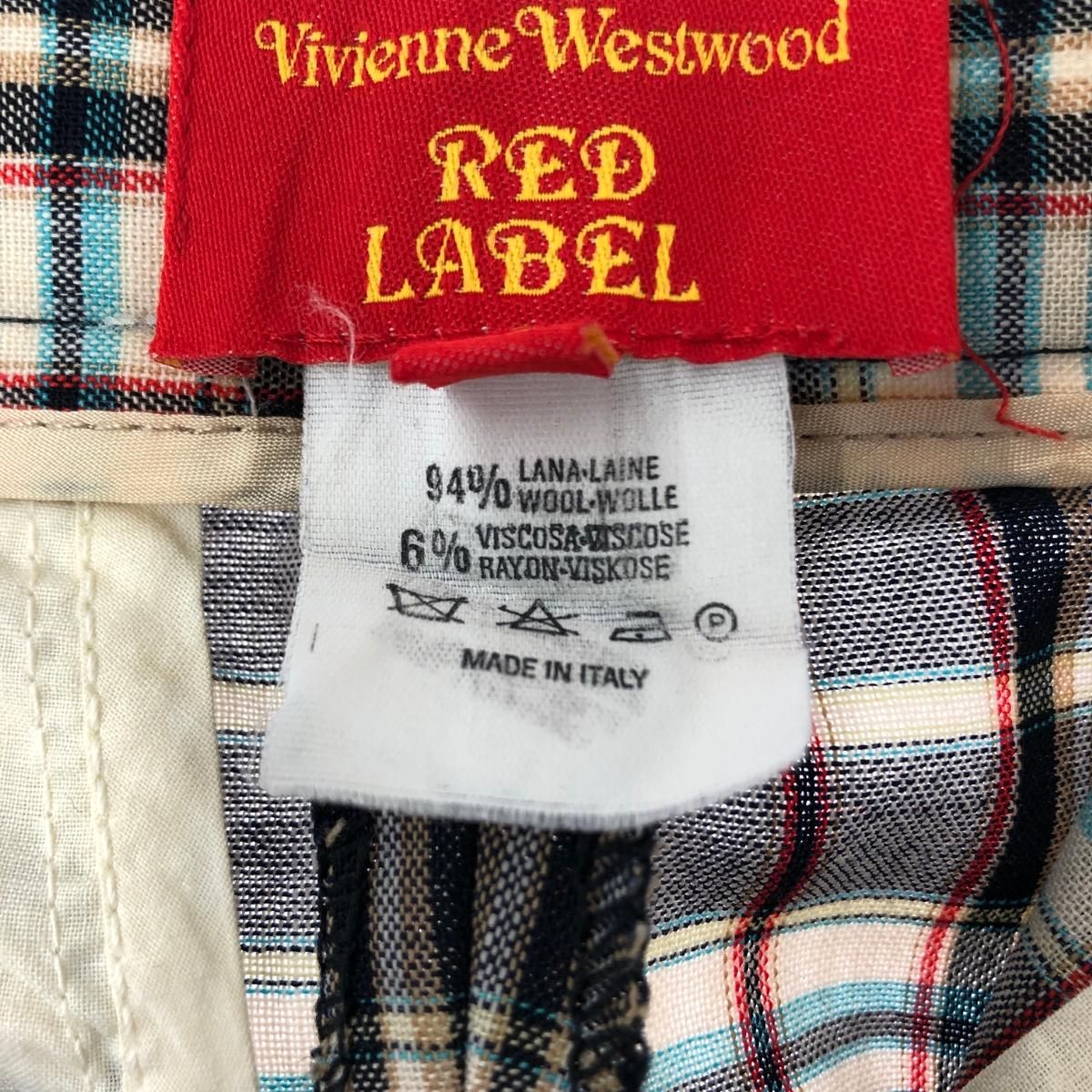vivienne westwood red label パンツ ヴィヴィアンウエストウッド レッドレーベルVivienne Westwood