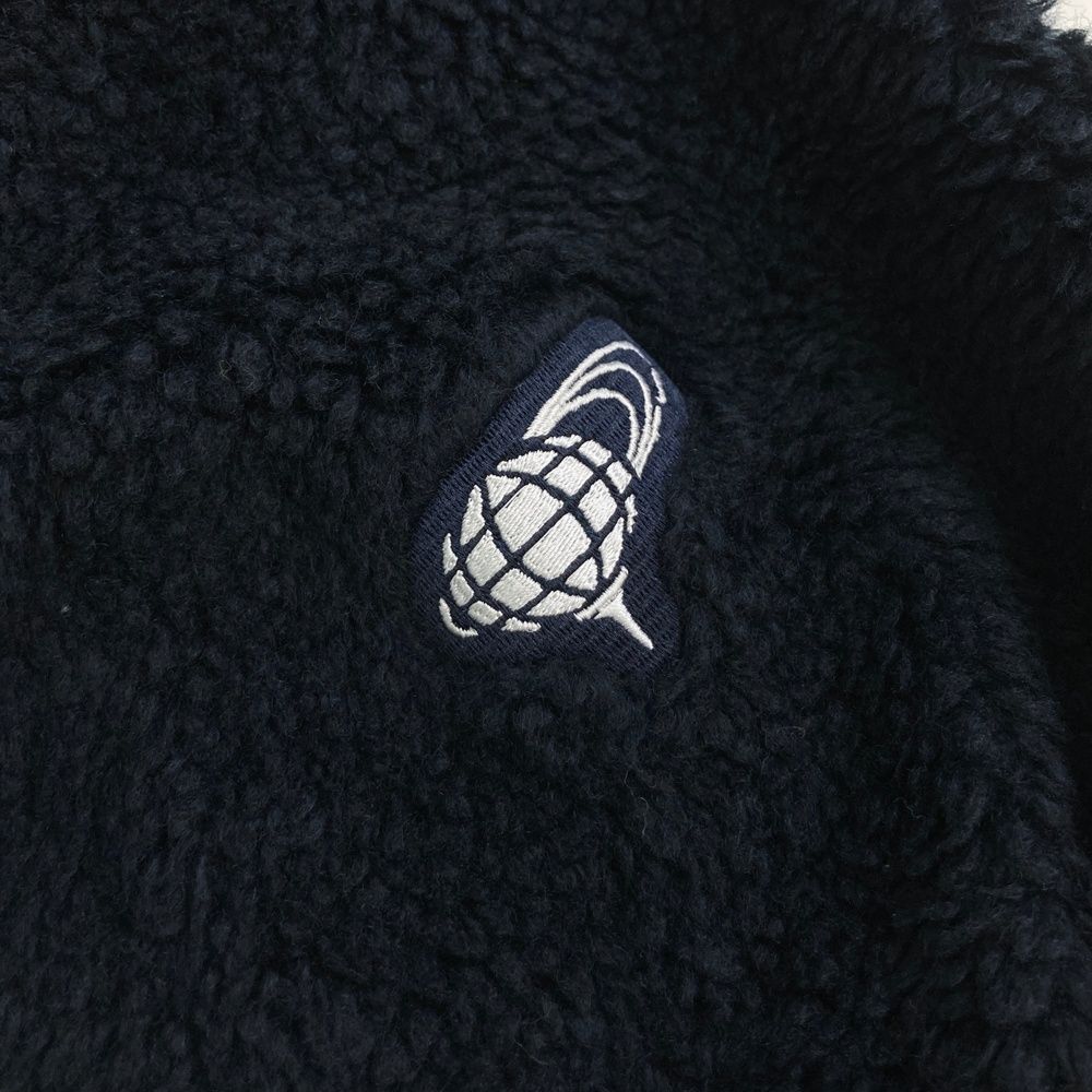 サマーセール！ サイズ M BEAMS GOLF ビームスゴルフ ボア リバーシブルジャケット ネイビー系 240101388470 ゴルフウェア メンズ ストスト