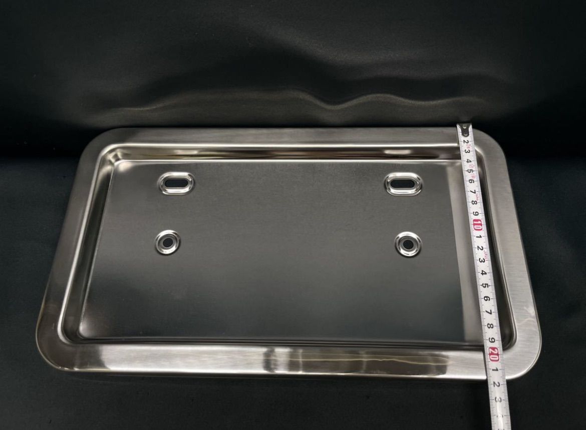 デコトラナンバー枠☆ブーゲン柄☆普通車サイズ デコトラナンバー枠