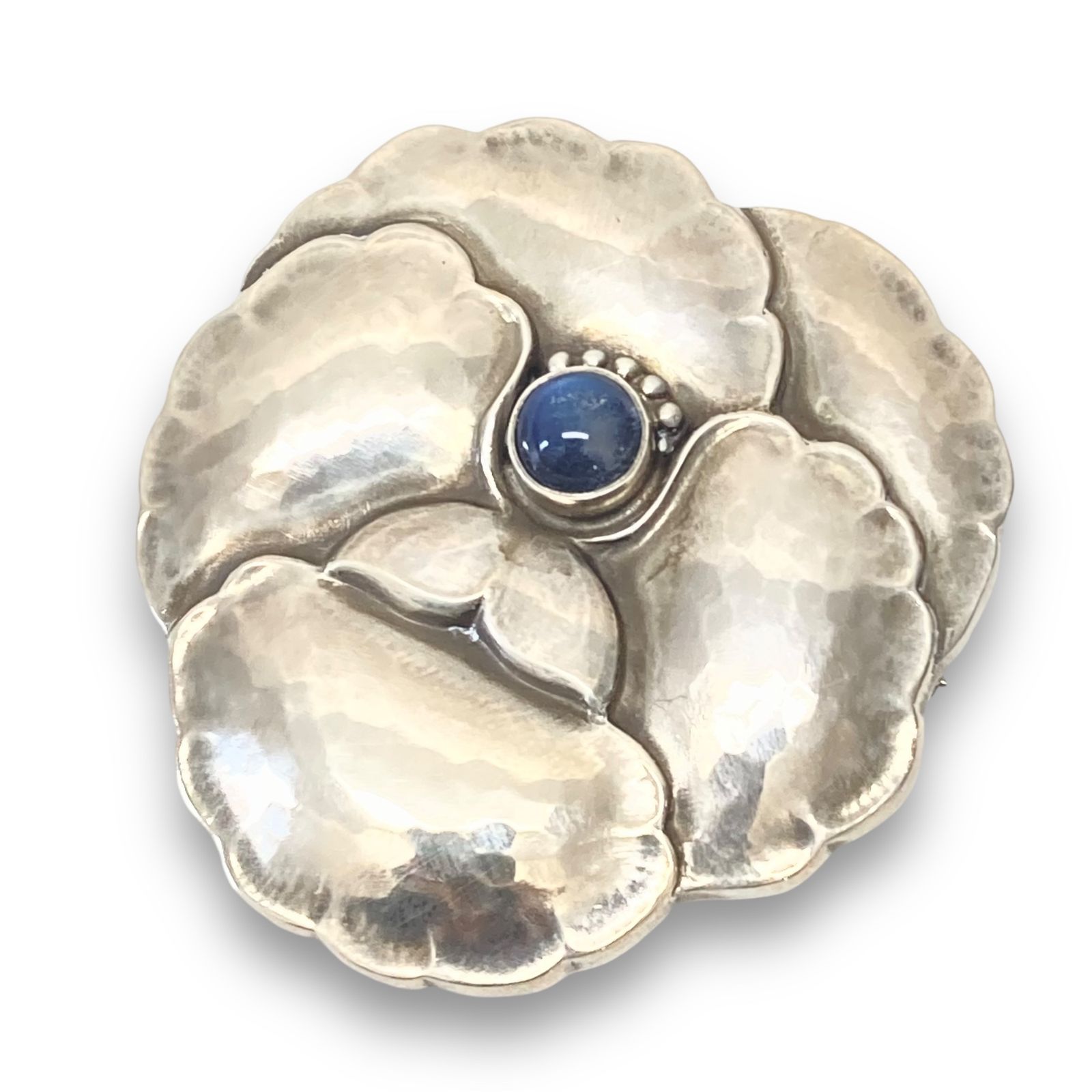 レディース GEORG JENSEN (ジョージジェンセン) フラワー ブローチ