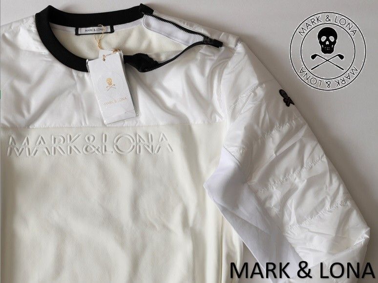 美品 MARK&LONA メンズ48 ブルゾン パーカー 秋冬 MARK&LONA マーク