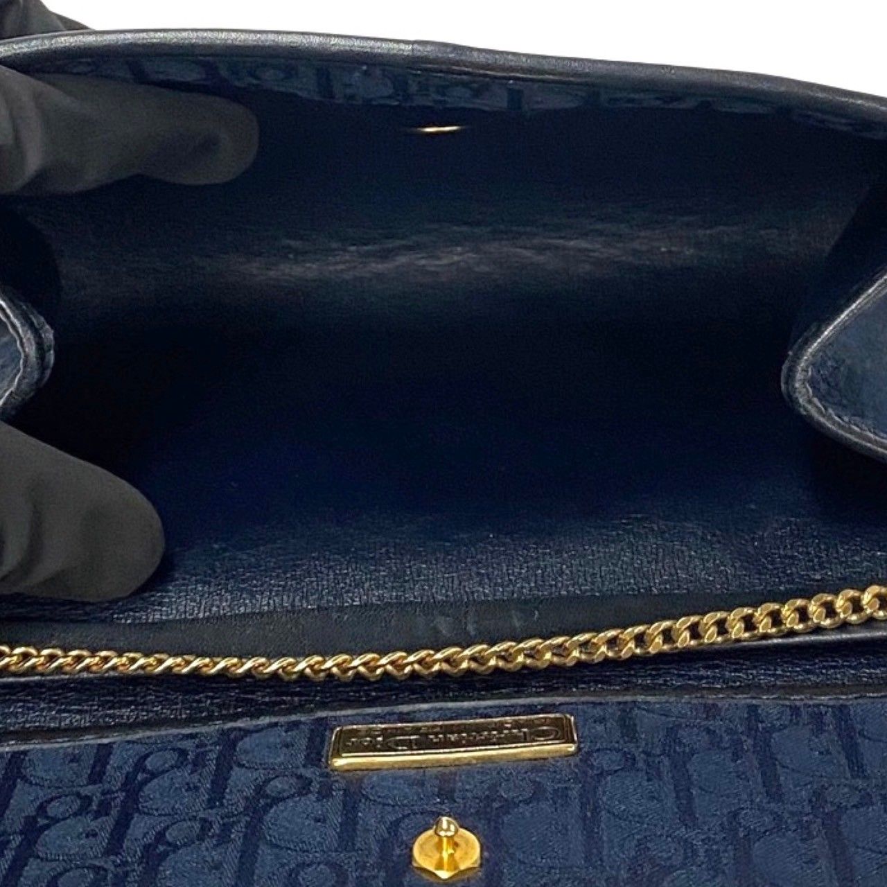 ほぼ未使用 希少品 Christian Dior ディオール トロッター 柄 