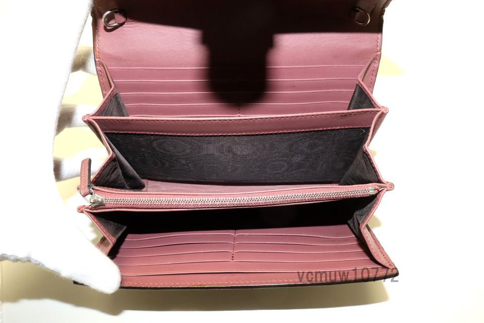 近年モデル希少美中古□GUCCI GGブルームス ディオニュソス レザー  