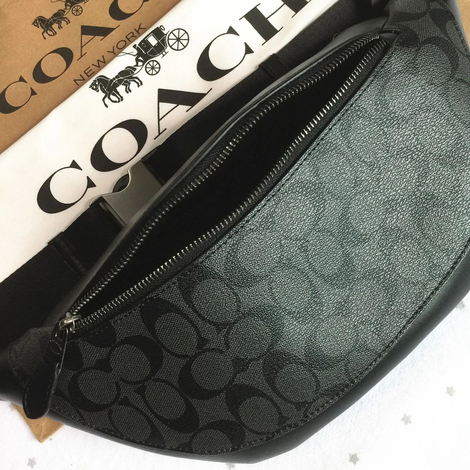 COACH＞コーチバッグ ベルトバッグ F78777 メンズボディバッグ