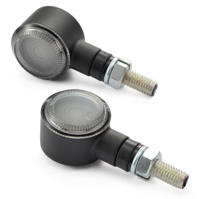 デイトナ Daytona バイク用 LEDウインカー 面発光LED コンパクト D-Light SOL ディーライト ソル スモークレンズ 98953