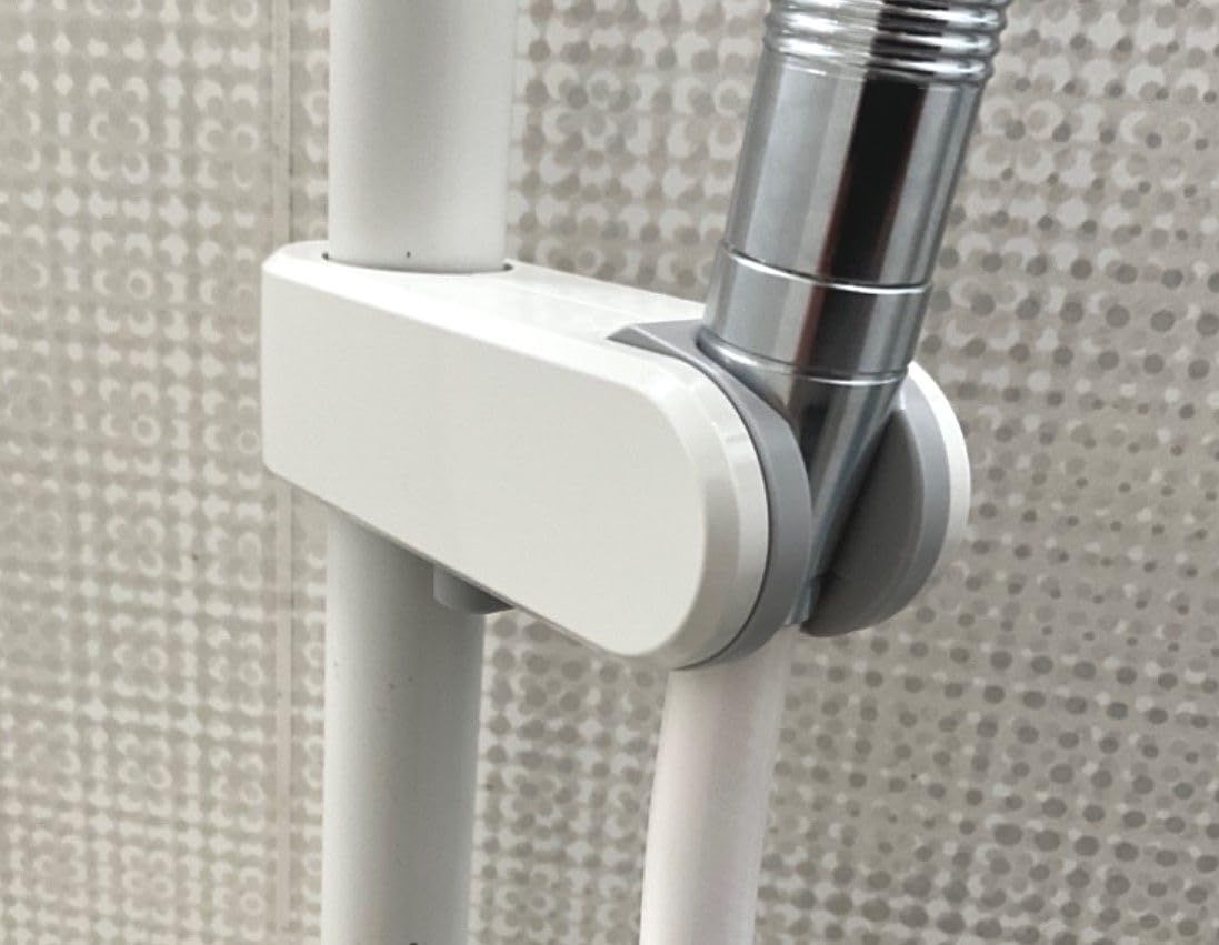 OFFO シャワースライドバー 800mm 後付け 穴ピッチ調整可能 シャワー お好みの高さ