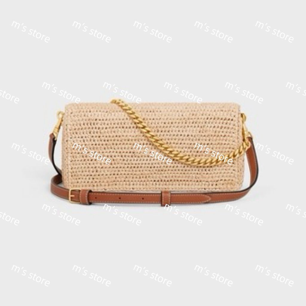 すぐ届く！CELINE マルチポシェット / ラフィア 新作 新品 CELINE セリーヌ マルチポシェット ラフィア