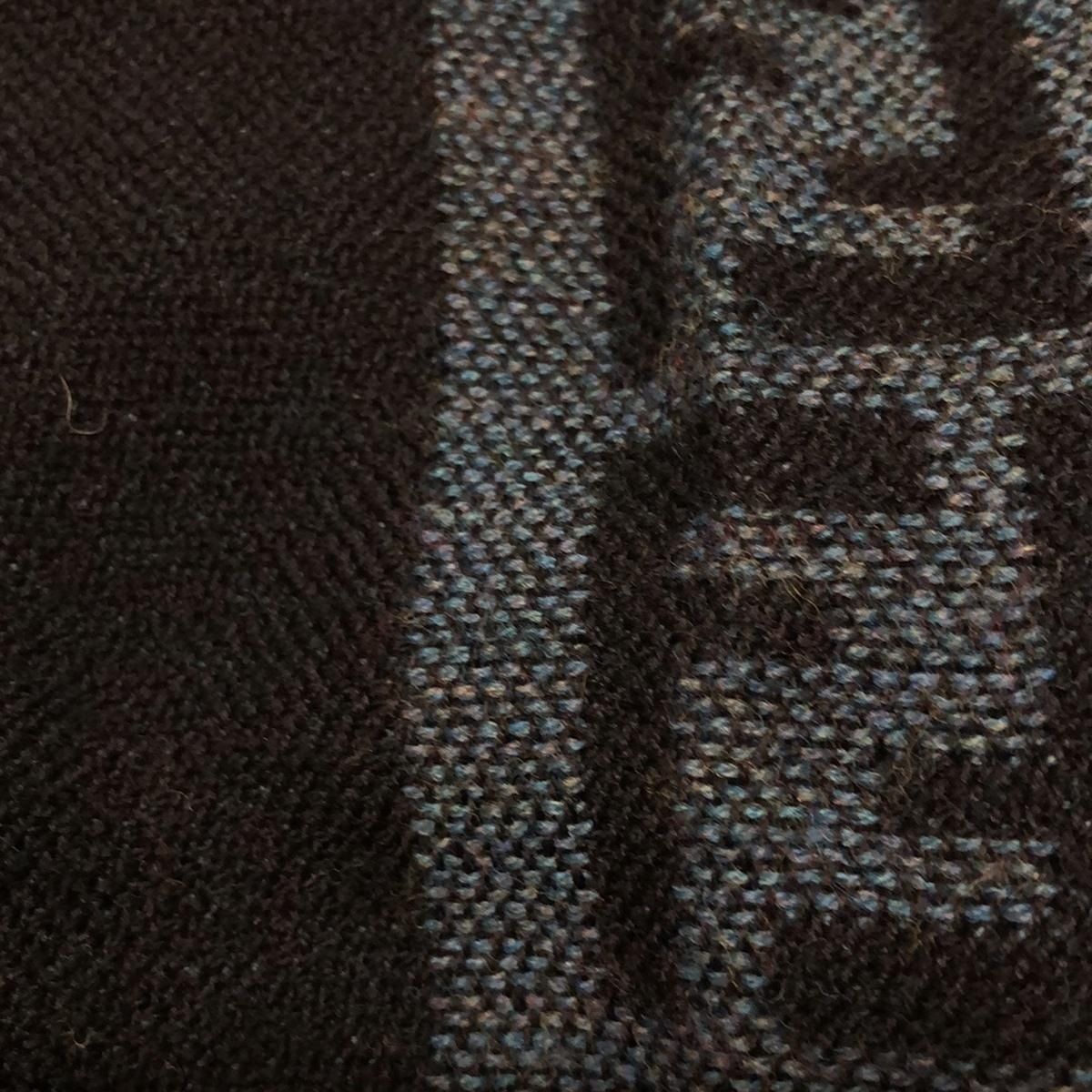 レアカラー FENDI フェンディ マフラー ズッカ グリーン 緑 チェック 小物