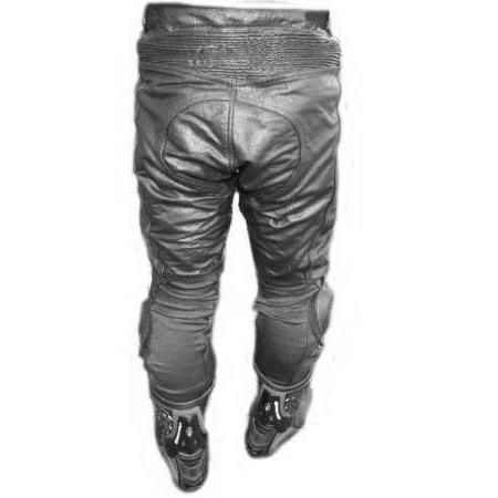 本革 レザーパンツ ブーツイン バンクセンサー付 バッファローレザー ツーリング