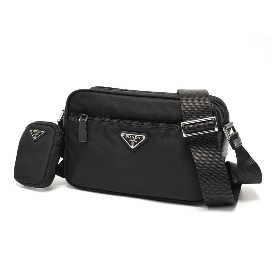 プラダ | PRADA Re-Nylon ショルダーバッグ | カメラバッグ 1BC167 ナイロン ブラック 商品番号 E-157596