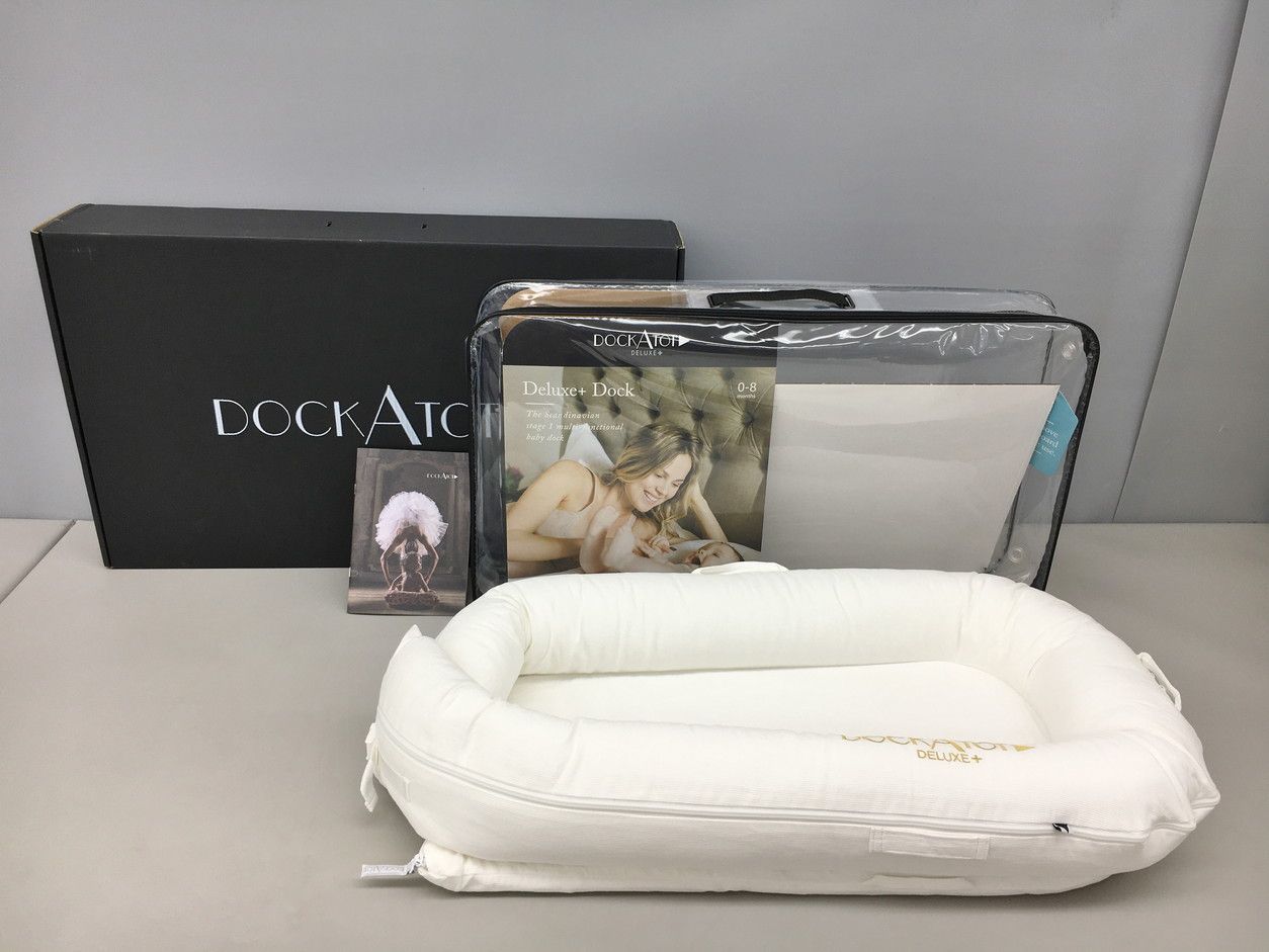 ドッカトット DockATot 赤ちゃん用寝具 Deluxe Dock ホワイト 新生児から8ヶ月まで 2510LR038