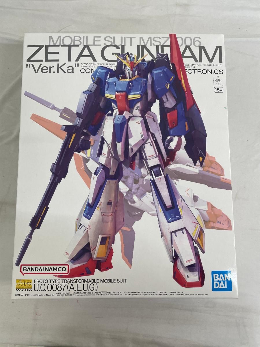 未開封】ゼータガンダム Ver.Ka (MG) 機動戦士Zガンダム - メルカリ