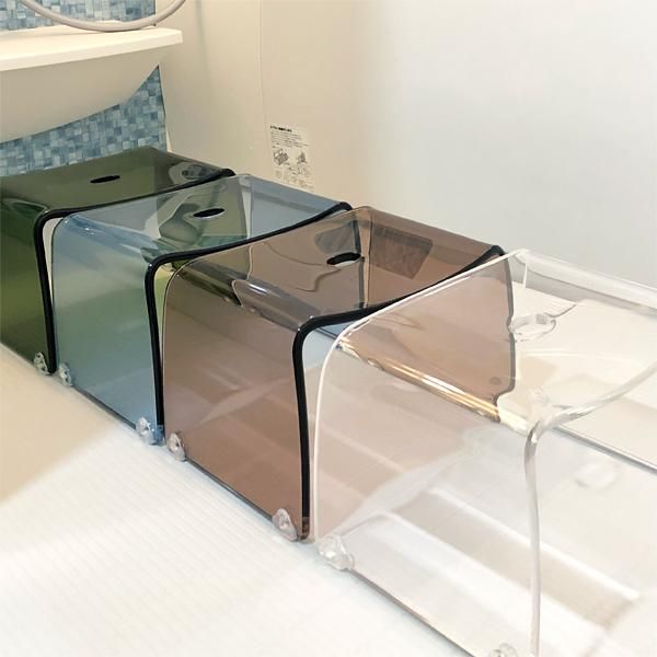アクリル バスチェア