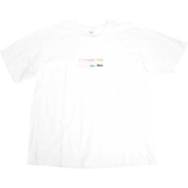 Size【XL】 SUPREME シュプリーム ×Emilio Pucci 21SS Box Logo Tee White/Dusty Pink Tシャツ 白 【中古品-良い】 20809263