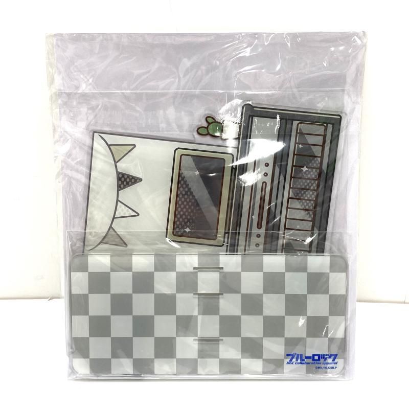 中古】凪誠士郎 UGCコラボ ちびきゅんジオラマアクリルスタンド ブルー