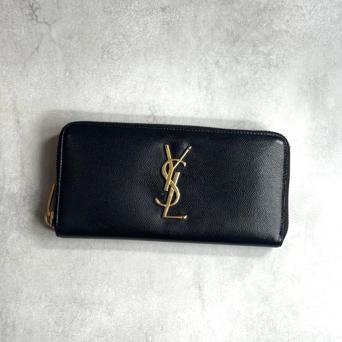 YSL SAINT LAURENT サンローラン / カサンドラジップアラウンド