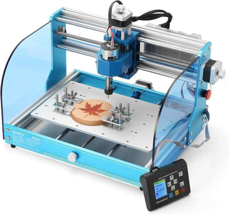 SainSmart Genmitsu 3018-PROVer V2 アップグレード デスクトップ CNC ルーター マシン GRBL オフライン コントロール リミット スイッチ 緊急停止 XYZ 作