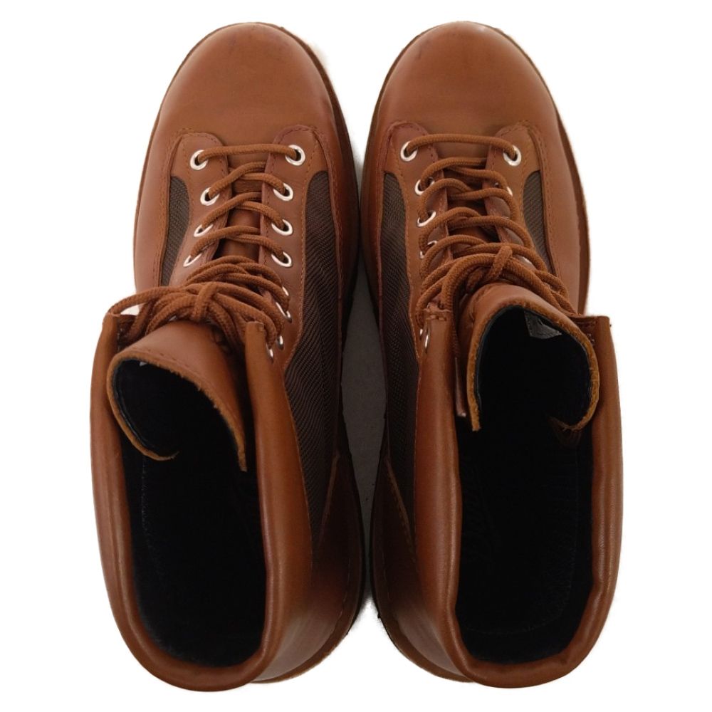 DANNER LIGHT ブラウン レザー ハイカットブーツ24.5cm danner ハイカットブーツ ブラウン DANNER LIGHT ブラウン レザー