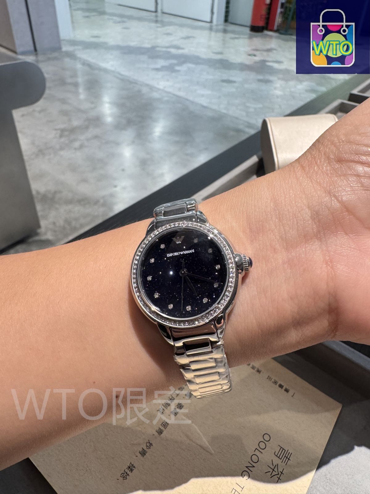 ARMANI セットアップ レディース サイズ40 EMPORIO ARMANI EA7 エンポリオアルマーニ ジオメトリック プル