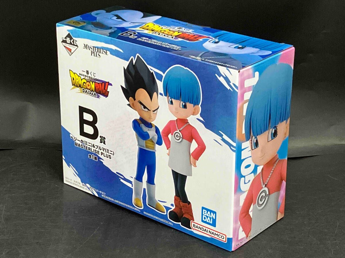 B賞 ベジータ(ミニ)u0026ブルマ(ミニ) 一番くじ ドラゴンボールDAIMA ドラゴンボールdaima 一番くじ 中古(本体A&frasl;箱B)一番くじ