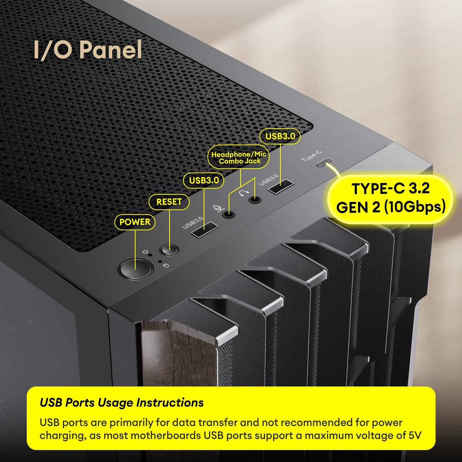 Okinos Cypress 5 AIR ATX対応ミドルタワーPCケース ブラック MEBLE-SODAR_PL