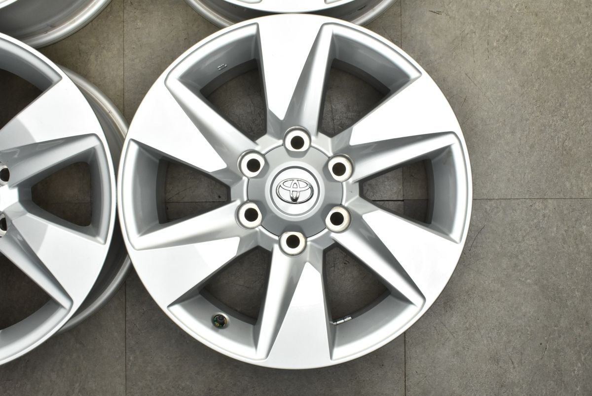 トヨタ 150 ランドクルーザー プラド 純正 17in 7.5J 25 PCD139.7 4本 ハイラックス サーフ 流用 ノーマル戻し スタッドレス用 FFCRYSTALESIA_COM
