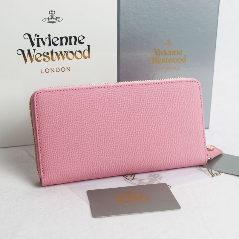 新品♡VivienneWestwood 55VV306 長財布　ピンク 新品 Vivienne Westwood 長財布 PINK - メルカリ
