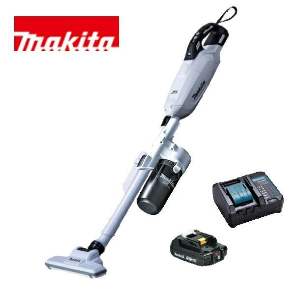 Makita 掃除機セット バッテリー・充電器付き マキタ コードレス掃除機
