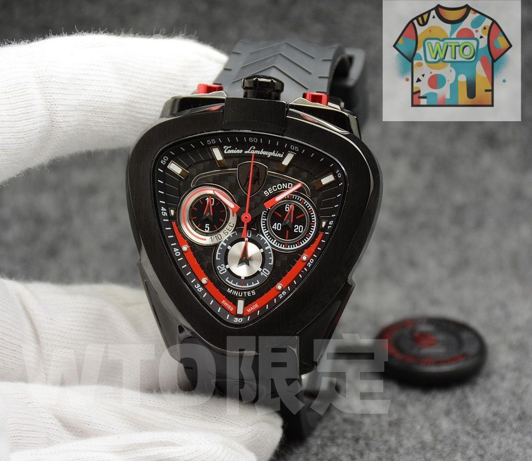 べ*ん様 ランボルギーニ メンズ腕時計【稼働品】 今日WTO！Lamborghini ランボルギーニ 新款 メンズ スポーツ
