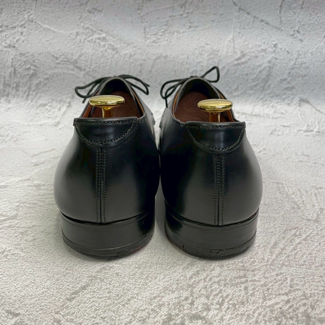 美品】Church's チャーチ 2都市 プレーントゥ 外羽根 3ホール 黒