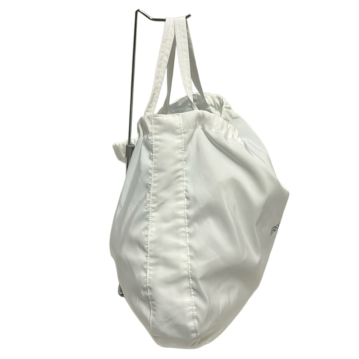 CLANE クラネ　ショルダーバッグ CLANE(クラネ) ショルダーバッグ美品 - 白×黒 コットン - メルカリ