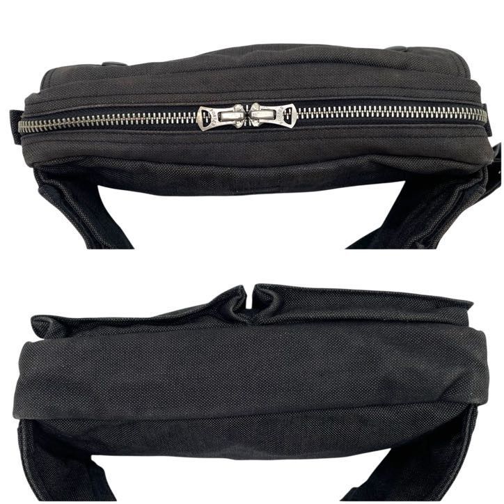 極美品 PORTER ポーター SMOKY スモーキー ボディバッグ ブラック