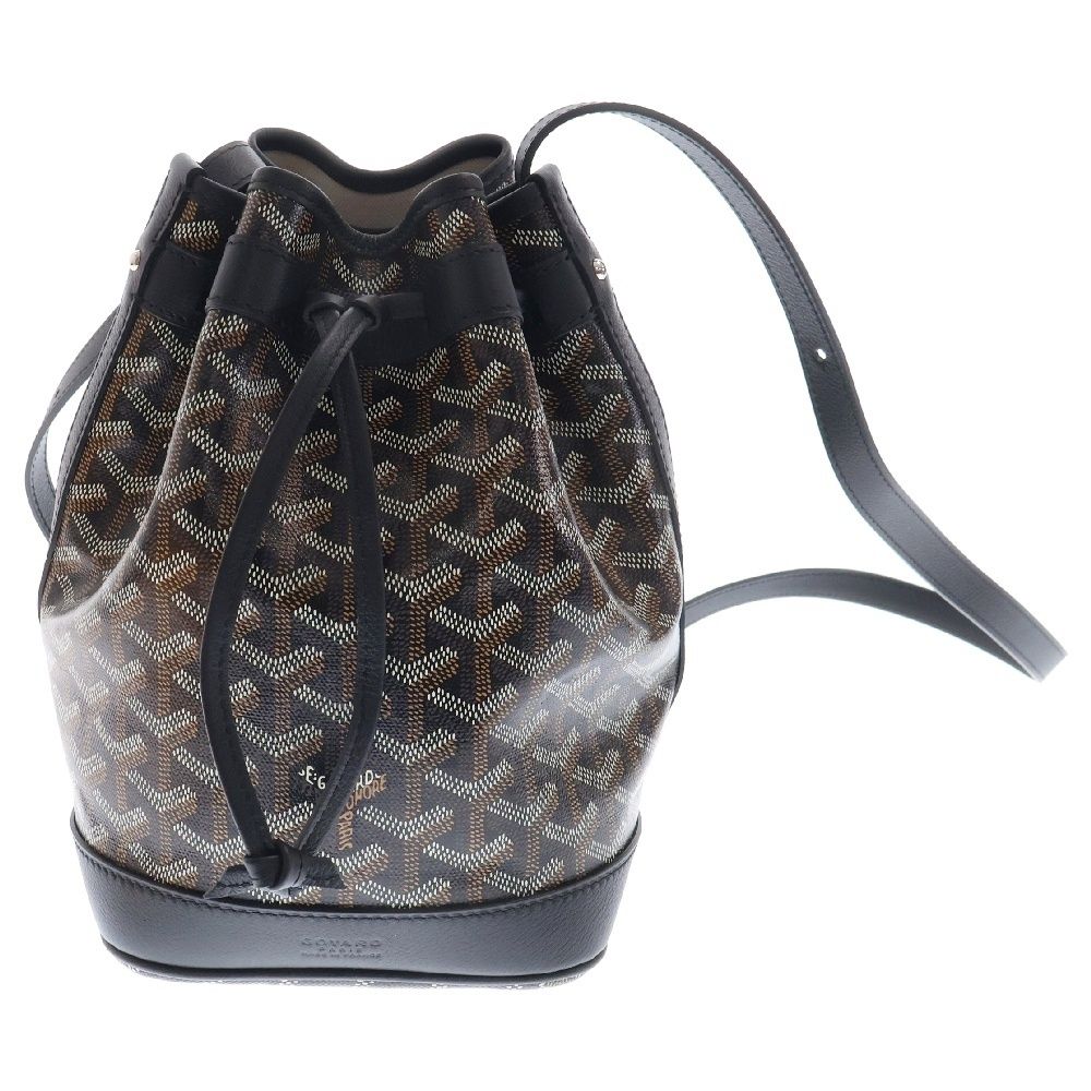 GOYARD ゴヤール プティ フロ バケットバッグ ブラック ショルダーバッグ 斜め掛けバッグ