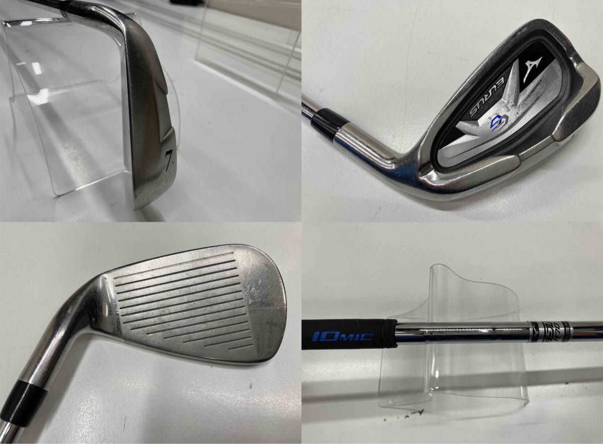 ゴルフクラブ アイアンセットMIZUNO EURUS G6 flex UNIFLEX 6,7