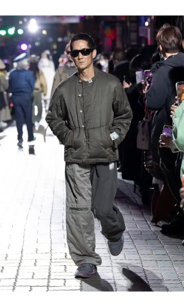 ミハラ Maison MIHARA YASUHIRO メゾンミハラヤスヒロ 22aw ハーフ キルティング ミリタリーパンツ 48 滑走路 平和