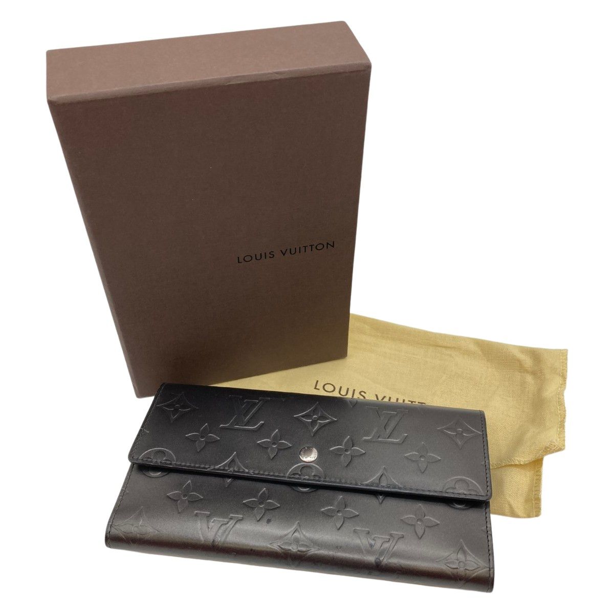 ◎◎LOUIS VUITTON ルイヴィトン モノグラム・マット ポルトトレゾール 
