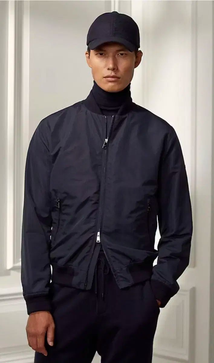 Ralph Lauren(ラルフローレン) パープルレーベル ボンバージャケット カーキ M