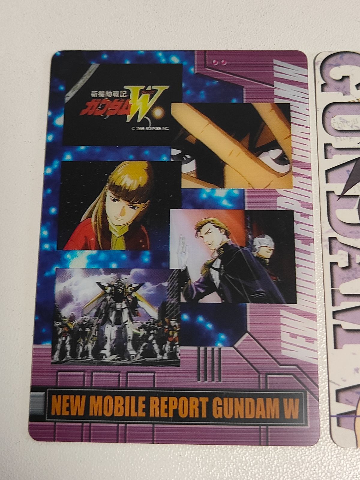 カードダス 新機動戦記 ガンダムW ヒイロ・ユイ kc50 6-19-231 新機動戦記ガンダムW MORIGANA 森永 機動戦士