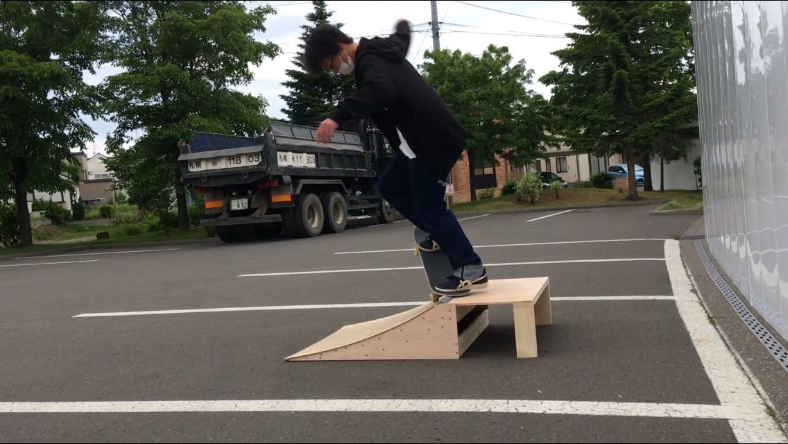 新しい季節 スケボー ミニランプ 2台 組み立てキット ver2 サーフィン スノーボード