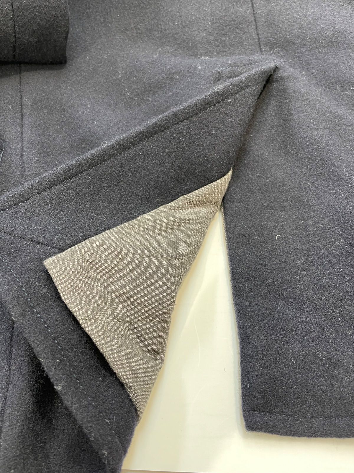 【極美品】J.CREW Jクルー ウールコート　ハウンドトゥース　Mサイズ相当 J.Crew - J.CREW ジェイクルー ウールジャケット ジップアップ