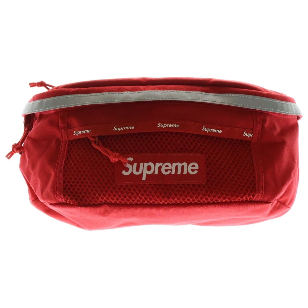 SUPREME シュプリーム 24AW Waist Bag リフレクター ボックスロゴ ウェストバッグ レッド