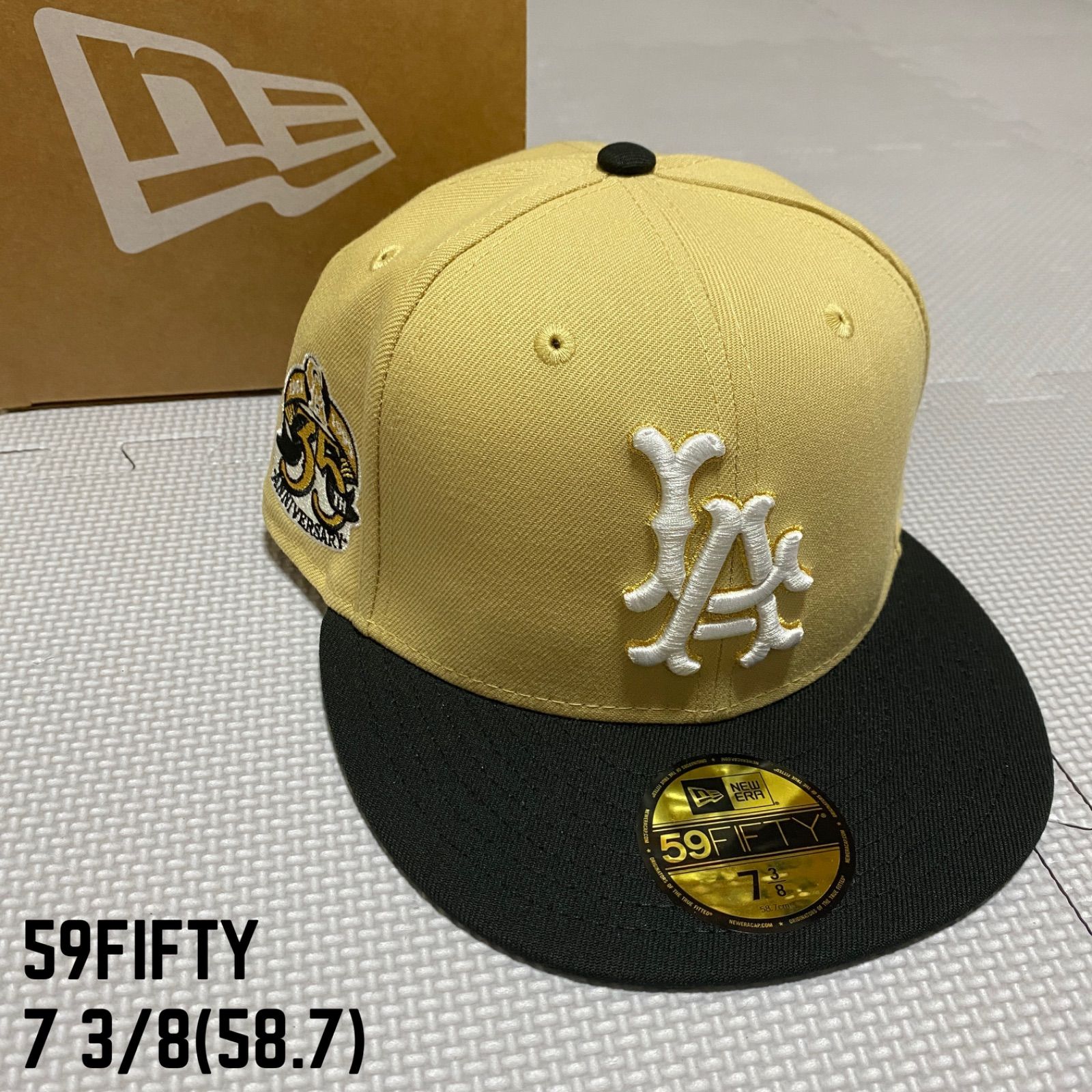New Era 7 3/8 エンゼルス キャップ 黄色 ニューエラ 大谷翔平 | DFK.QC.CA