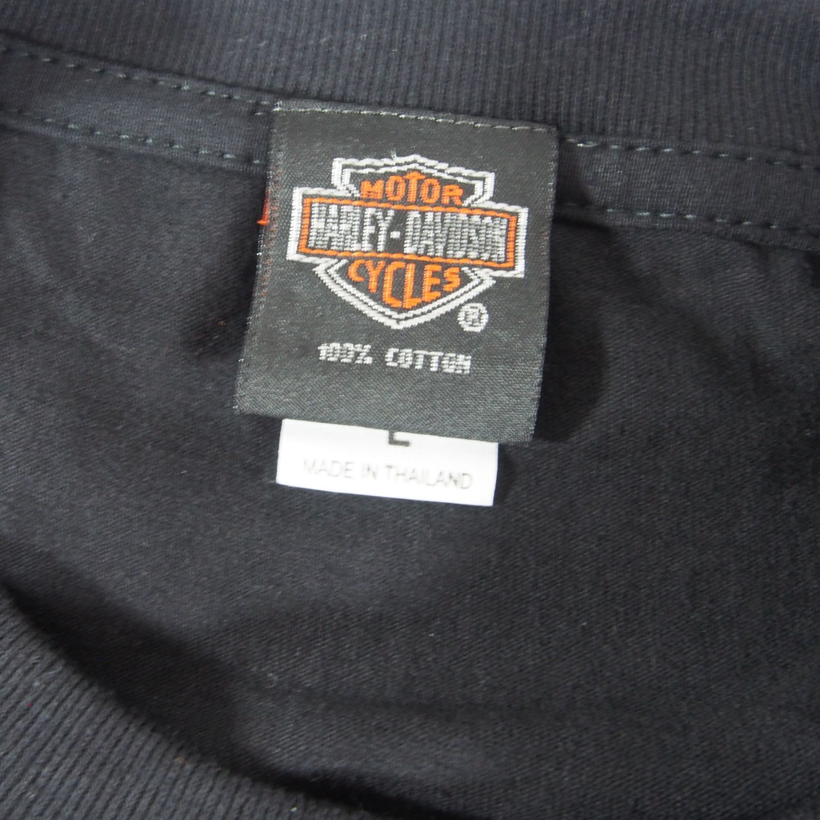 Harley-Davidson ハーレー プリント Tシャツ 黒 ブラック M/L/XL 