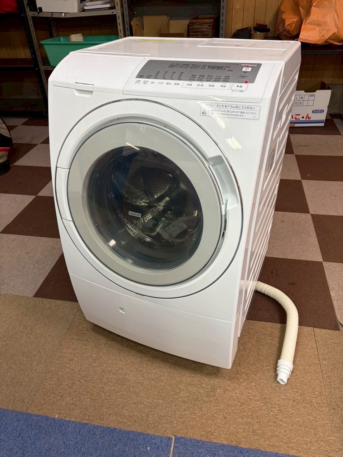 日立電気洗濯乾燥機 組込形 BD-SG110JL 形