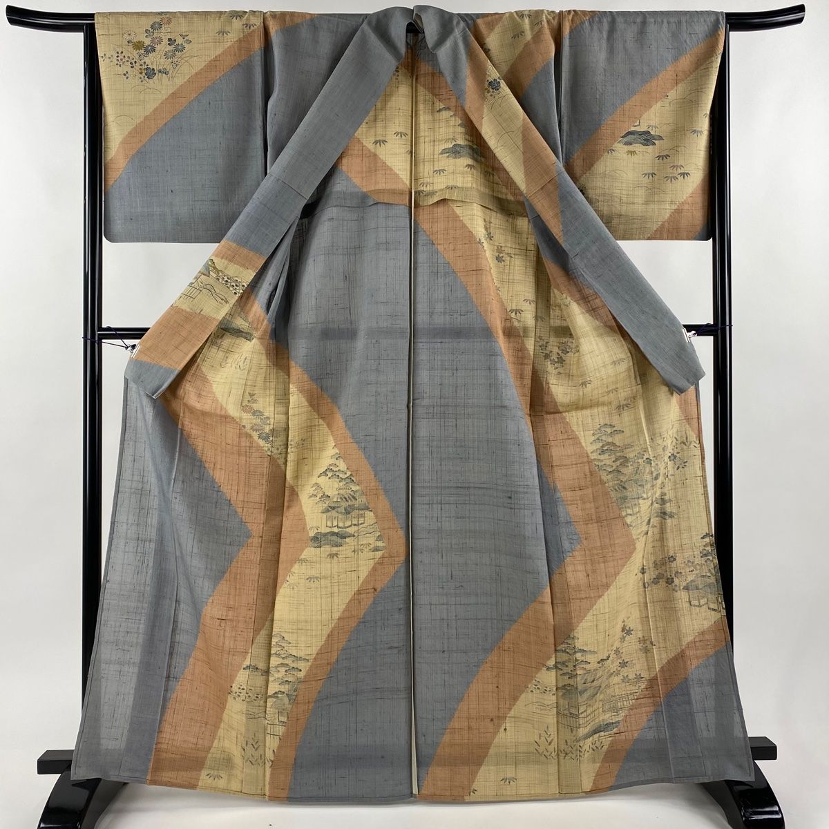 訪問着 身丈165.5cm