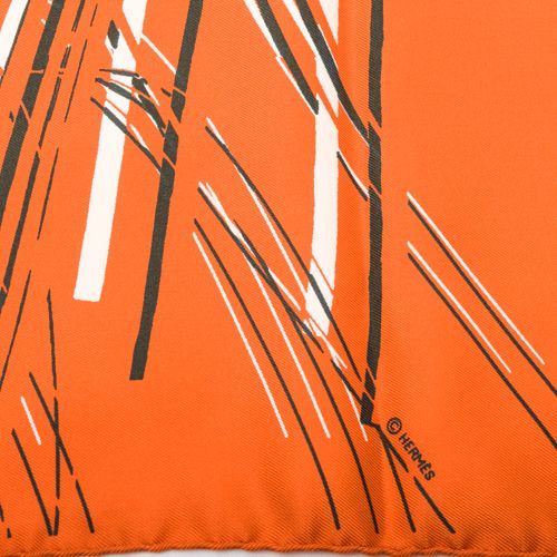 エルメス HERMES スカーフ カレ90 シルク H CINETIQUE ショール 大判 