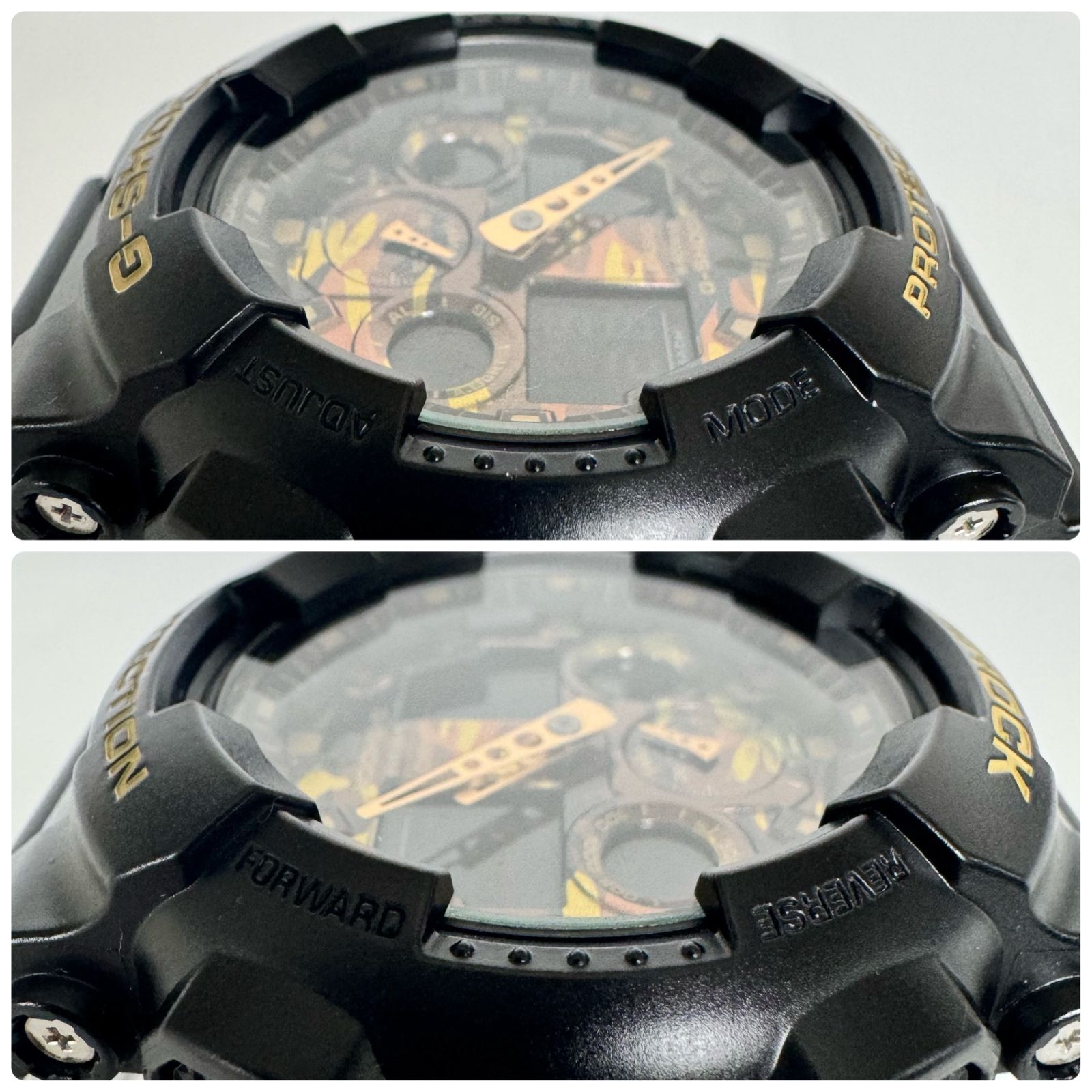 美品・電池交換】カシオ ジーショック G-SHOCK GA-100CF-1A9JF 