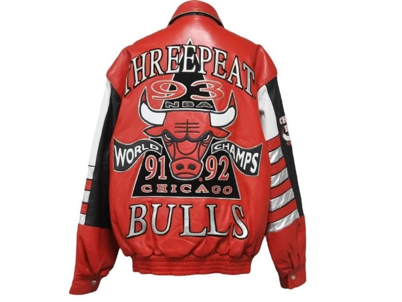 JEFF HAMILTON ジェフハミルトン chicago bulls jacket シカゴブルズ